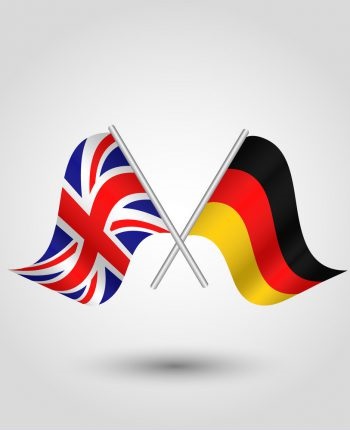 SkolaRogan Engleski i Nemački jezik zastave
